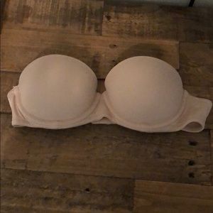 Victoria Secret Push Up Strapless Bra